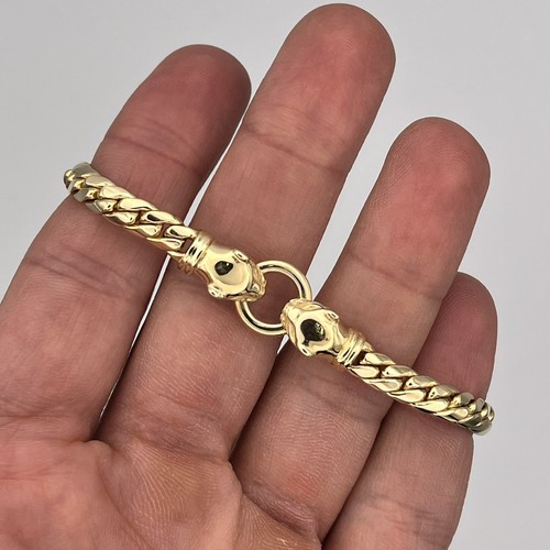 14k gelbgold damen panther - gelbgold,