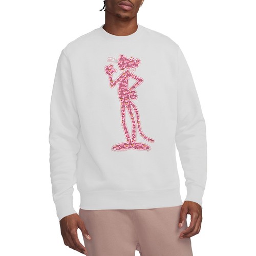 Pink panther heads sweatshirt - panther,