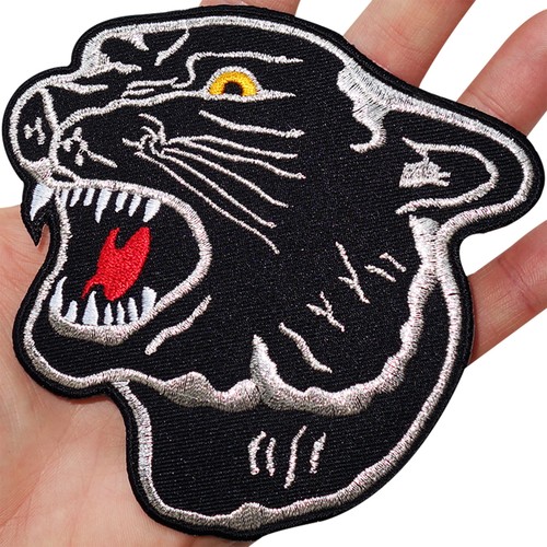 Big schwarz pantherkopf - big,