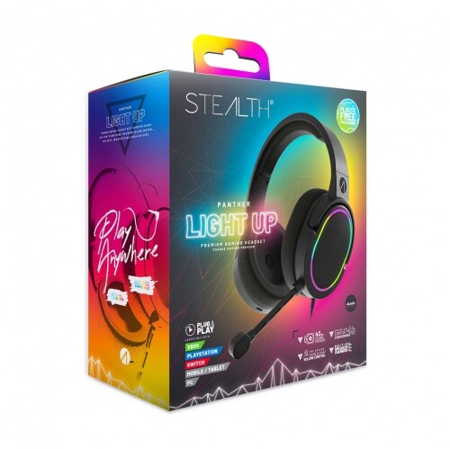 Panther gaming headset mit - mit, led