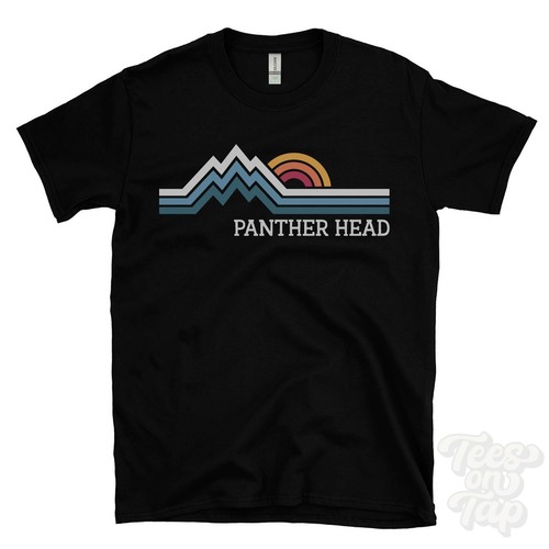 Panther head shirt - t-shirt, retro